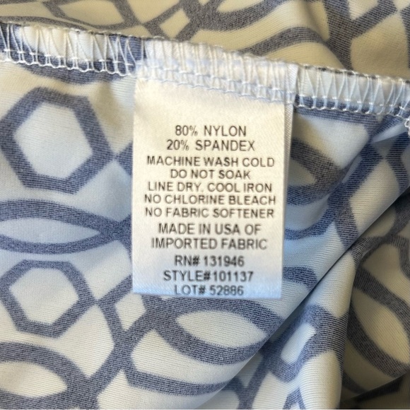 JUDE CONNALLY Mary Pat Dress in Bamboo Navy & White - Picture 13 of 16